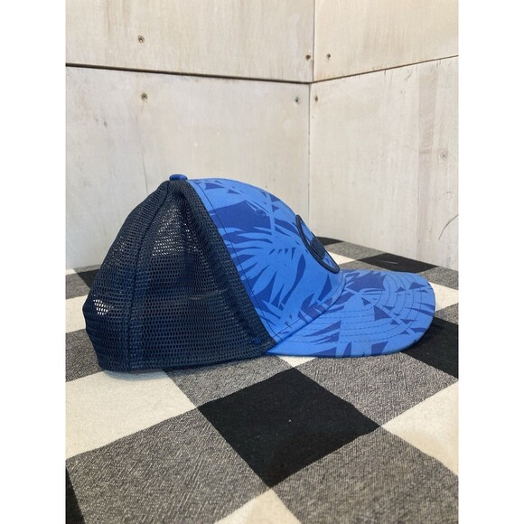 Vineyard Vines Hat Tropical Floral Mesh SnapBack Cap Blue Navy Adjustable - Picture 3 of 8